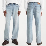 Jeans Levis ® 568 coupe large loose straight bleu clair