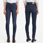Jeans Levis femme 721 Chelsea Eve skinny taille haute