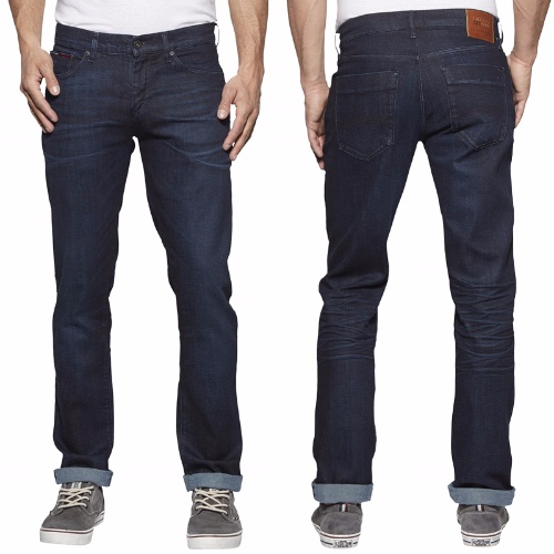 Jean slim homme Tommy Hilfiger modèle Scanton dèlavage Rivington