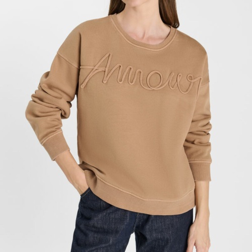 Sweat femme Le Temps des Cerises Lacet beige