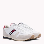 Chaussures Baskets Tommy Hilfiger homme Retro Runner en cuir