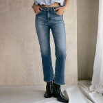Jeans bootcut cropped Freeman T Porter femme Norma Saopolo