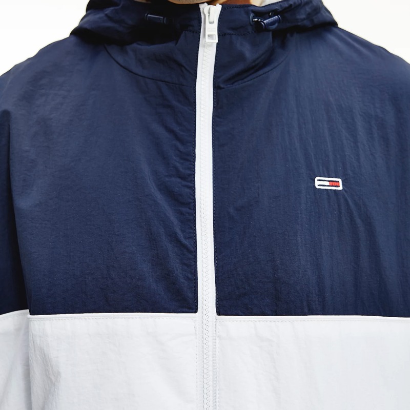 Blouson Tommy Hilfiger Jeans bleu marine doublé polaire