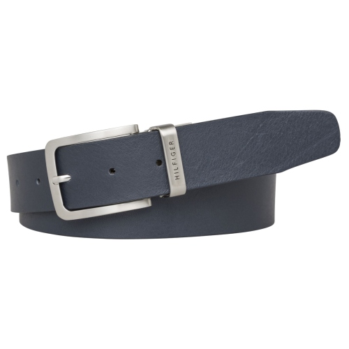 Ceinture Tommy Hilfiger réversible cuir bleu marine et marron