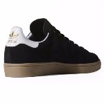 Chaussures Adidas Originals Stan Smith en cuir suédé noir