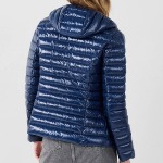 Doudoune femme Jott Cloe Shiny bleu marine