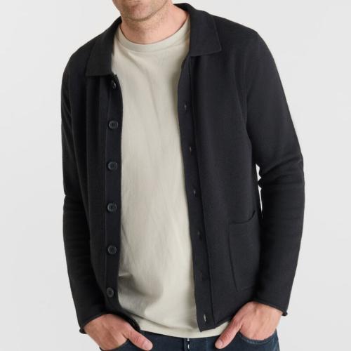 Gilet cardigan Le Temps des Cerises Jerno noir