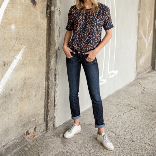 Jean Femme Freeman T Porter Alexa Slim Fit - Bleu Brut - Taille Normale - Neuf Avec étiquettes