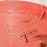 Jean femme Freeman T Porter Coralie Magic Color orange