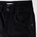 Jeans / Pantalon Salsa femme Secret en velours noir