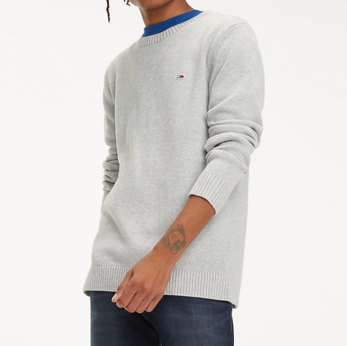 Pull gris Tommy Hilfiger Jeans pour homme