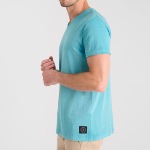 T Shirt Le Temps des Cerises homme Gribs aqua