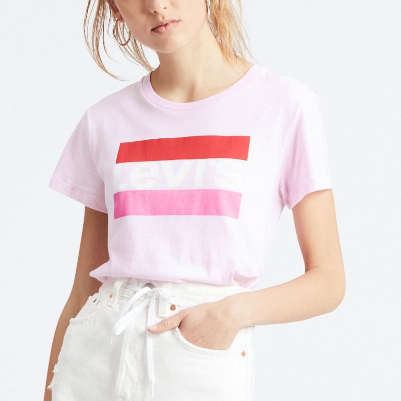 levis t shirt rose