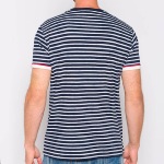 T Shirt rayé Le Temps des Cerises homme Sifar