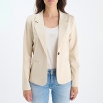 Veste blazer Le Temps des Cerises Oscar beige