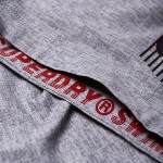 Boardshort Superdry Gris avec logo noir