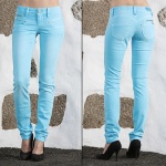 Pantalon femme Freeman T Porter Alexa Slim bleu atoll