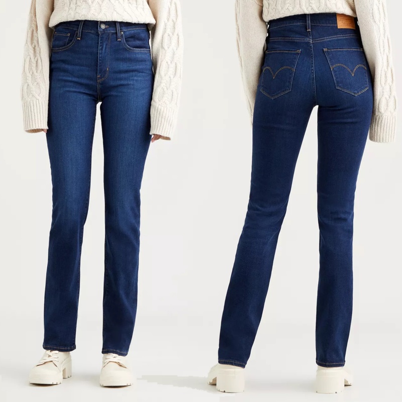 Jeans femme Levi's 724 coupe droite ajustée santiago sweet