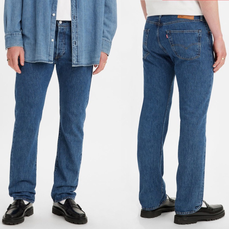 Jeans Levi s 501 Original 100 Coton Stonewash