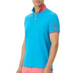 Polo Us Polo Assn Rand bleu revers de finition rose