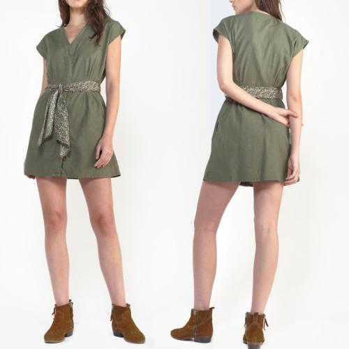 Robe Le Temps des Cerises Mildura Kaki