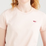 T Shirt Levi's ® femme rose avec petit logo