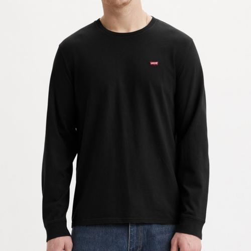 T Shirt manches longues Levi's homme Original Tee noir