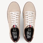 Chaussures Tommy Hilfiger homme en toile beige