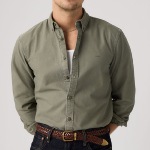 Chemise Levi's ® homme vert kaki