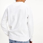 Sweat homme Tommy Hilfiger Jeans blanc