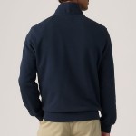 Sweat col montant zippé Levis ® bleu marine