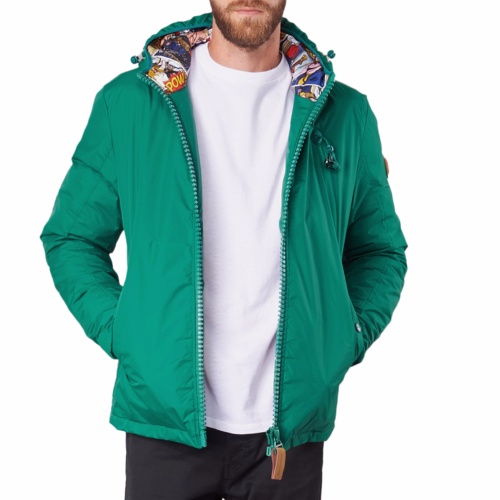 Blouson 80Db Original Hendrix vert pour homme avec écouteurs intégrés