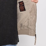 Veste Bombers Original Mac 1 en coton beige