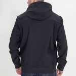 Veste capuche softshell Bombers Original Moorehead noir