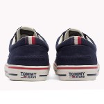 Chaussures Tommy Hilfiger Jeans en toile bleu marine