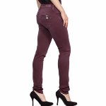 Jean femme Freeman T Porter  Alexa Slim Magic Color violet sassafras