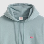 Sweat capuche Levis homme gris bleu lead