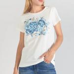 T Shirt Le Temps des Cerises femme Gracy blanc