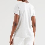 T Shirt Levi's ® femme gris avec petit logo