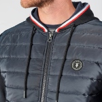 Veste hybride Le Temps des Cerises homme Thol bleu marine