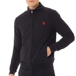 Veste zippé Us Polo Assn noire