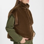 Veste réversible sans manches Le Temps des Cerises Fauve