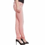 Jean Freeman T Porter femme  Alexa Magic Color rose coupe slim