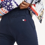 Pantalon Chino Tommy Hilfiger Jeans bleu marine