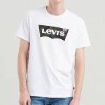 T Shirt Levi's ® homme blanc logo batwing camouflage