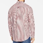 Chemise Tommy Hilfiger homme en coton à carreaux