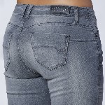 Jean femme Freeman T Porter Dorya magic gris fonner super slim