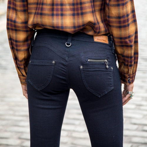 Pantalon Corsaire Jean Freeman T. Porter Bleu Femme - Taille 32 - Neuf Avec étiquette