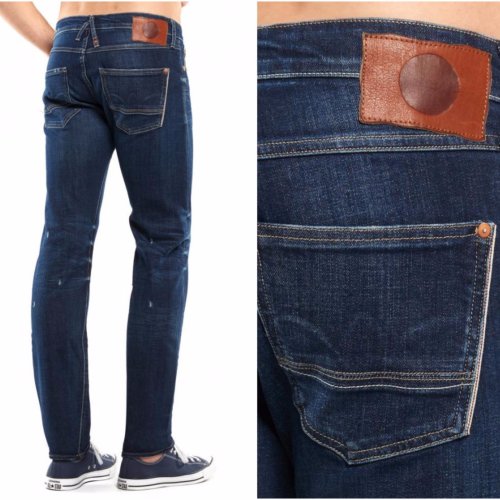 Jeans Taille Haute Le Temps Des Cerises - Taille 24 (32/34) Style Patte D'éléphant