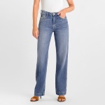 Jeans coupe droite taille haute femme Le Temps des Cerises 323 w2204